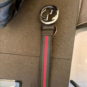 Men gucci belt 38/95cm